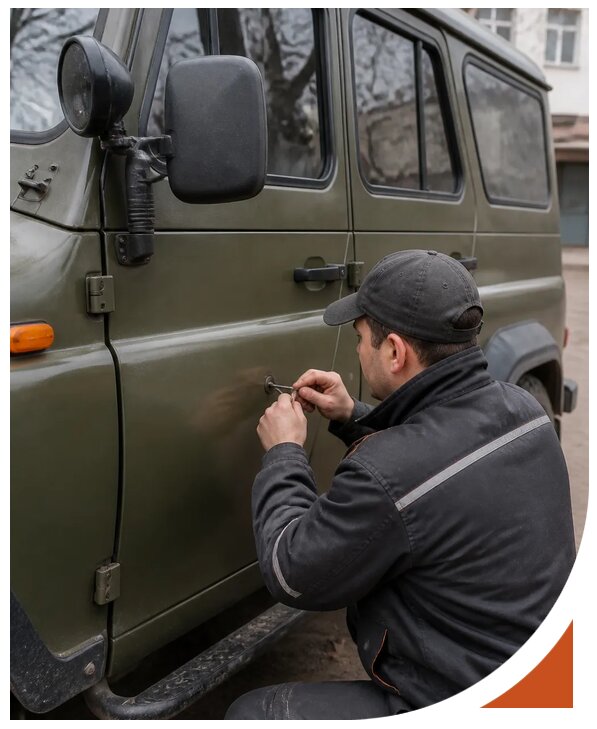 Профессиональное вскрытие автомобиля УАЗ без повреждений в Йошкаре-Ола
